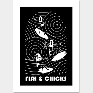 Fish and Chicks Posters and Art